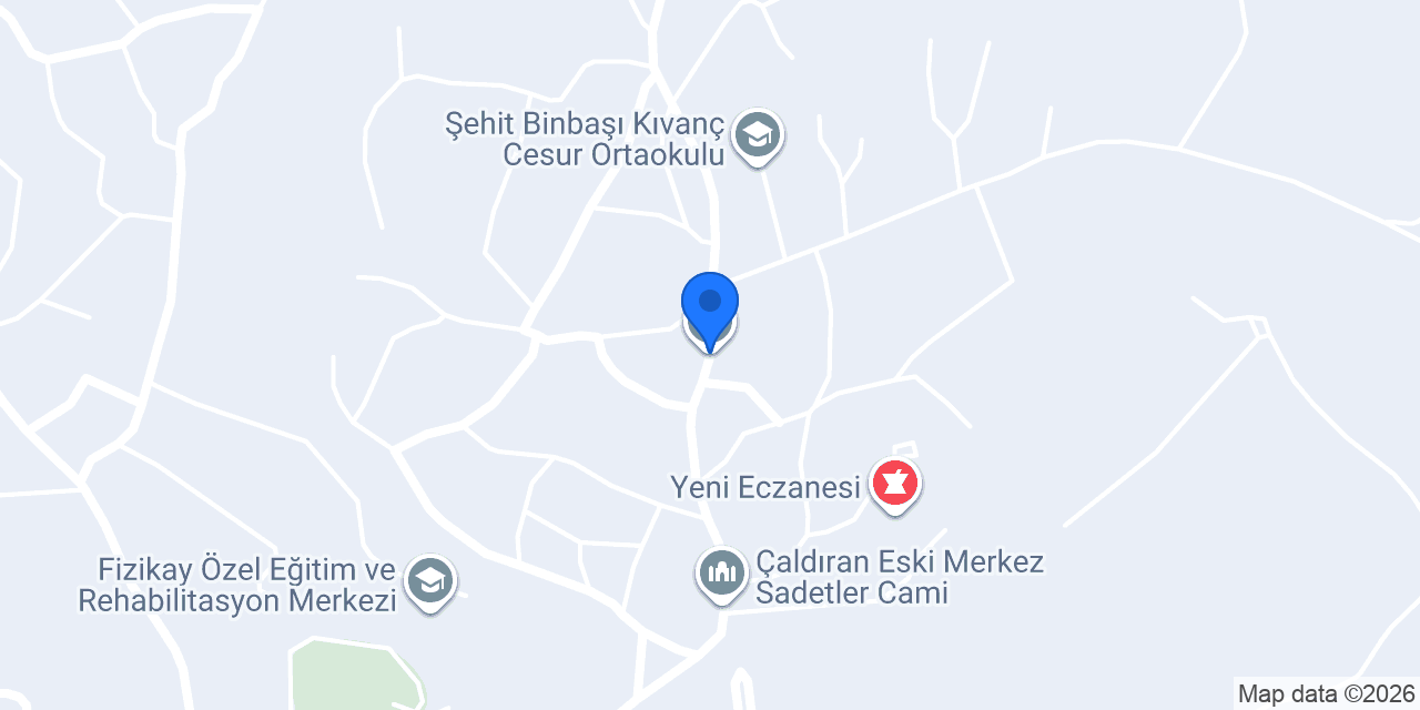 ÇALDIRAN 🚖TAKSİ konumu