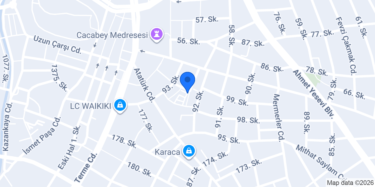Kırşehir'de Boya ve Sıva konumu