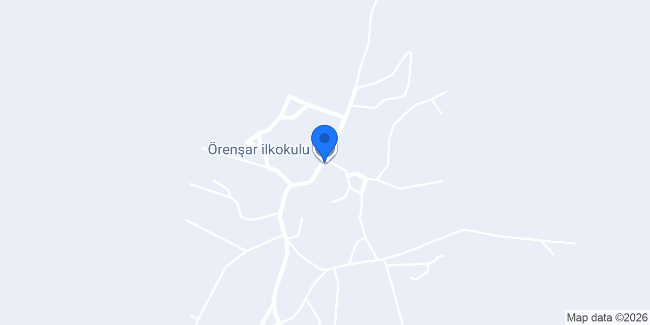 Örenşar ilkokulu konumu