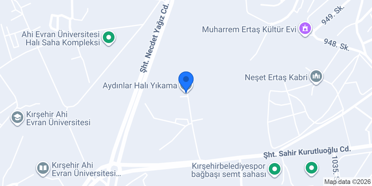 Aydınlar Halı Yıkama konumu