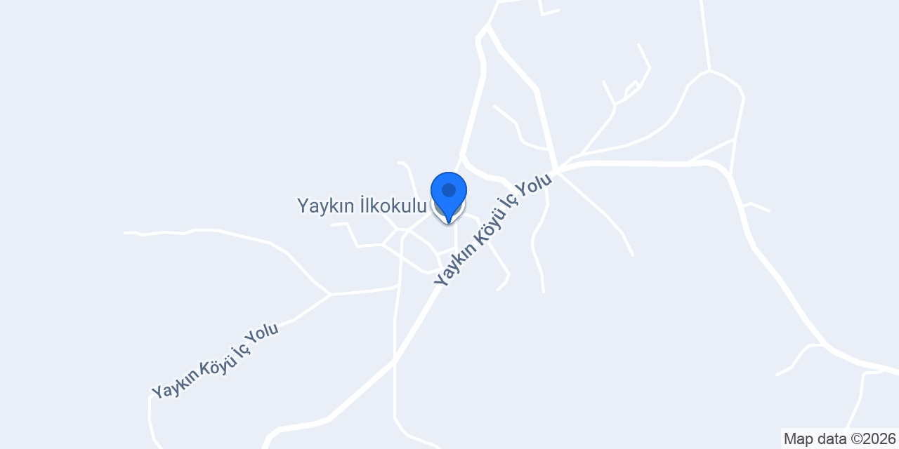 Yaykın İlkokulu konumu