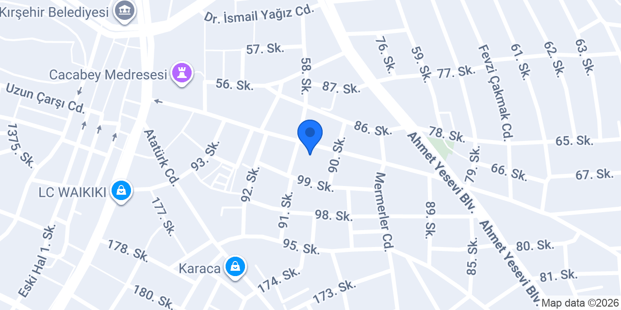 AV. ŞAHİN DAĞISTAN konumu