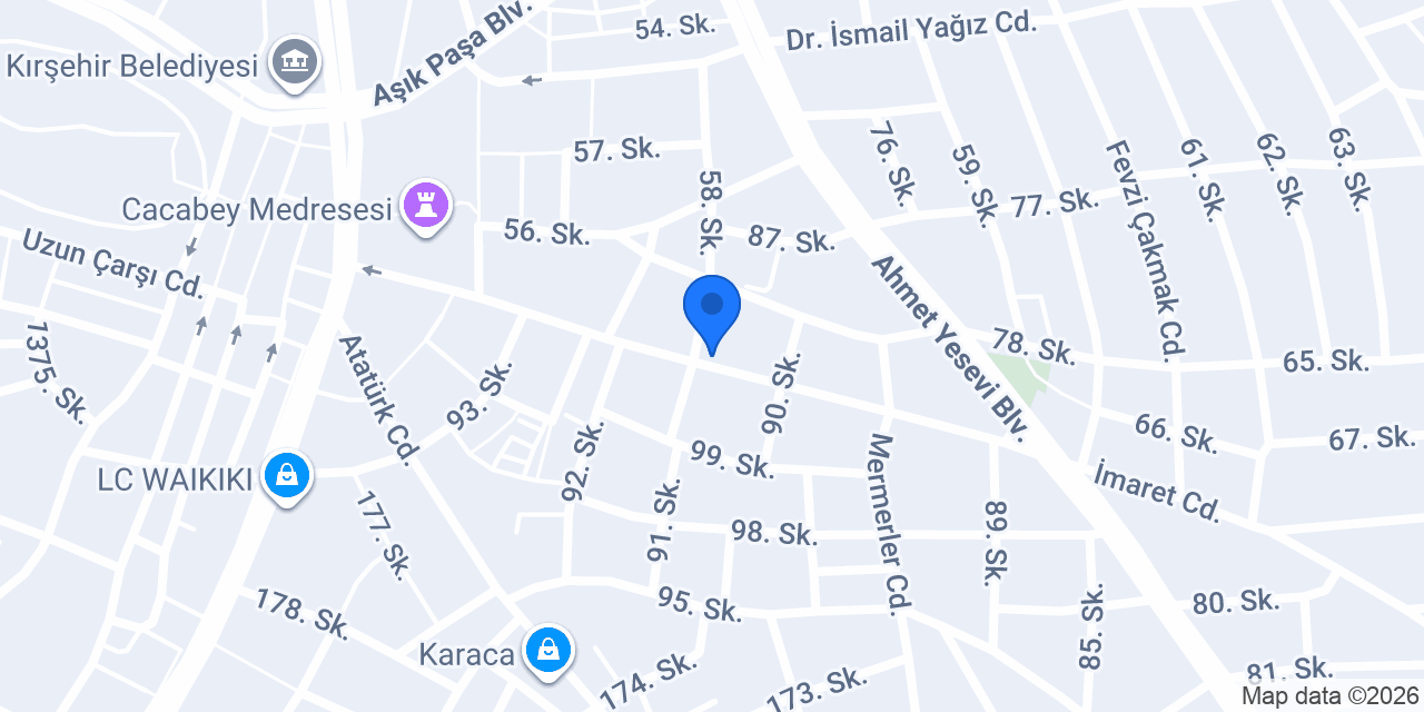 Evrim Elektrik konumu