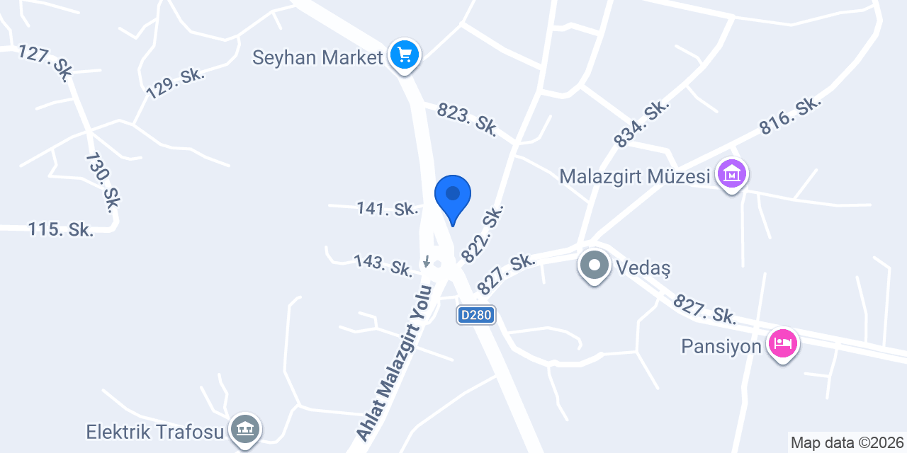 Deniz Un Değirmeni konumu