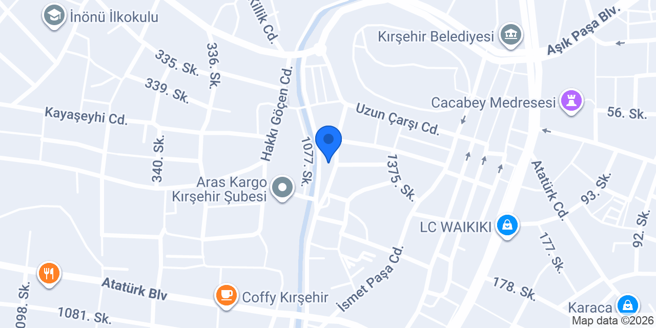 Akademi Suites Apt konumu