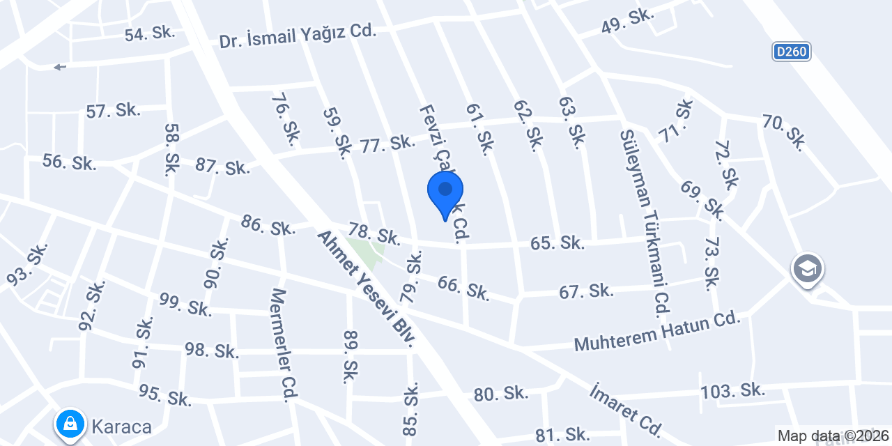 Çançır Elektronik konumu