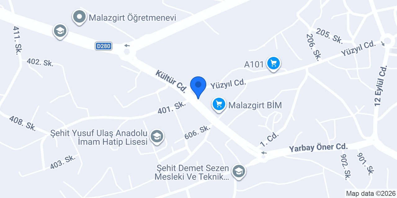 Lastiğim - Ataksan konumu