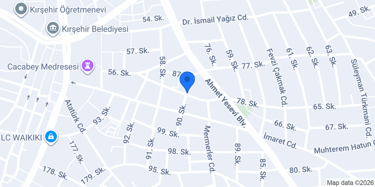 Kirşehir Yörem Lahmacun konumu