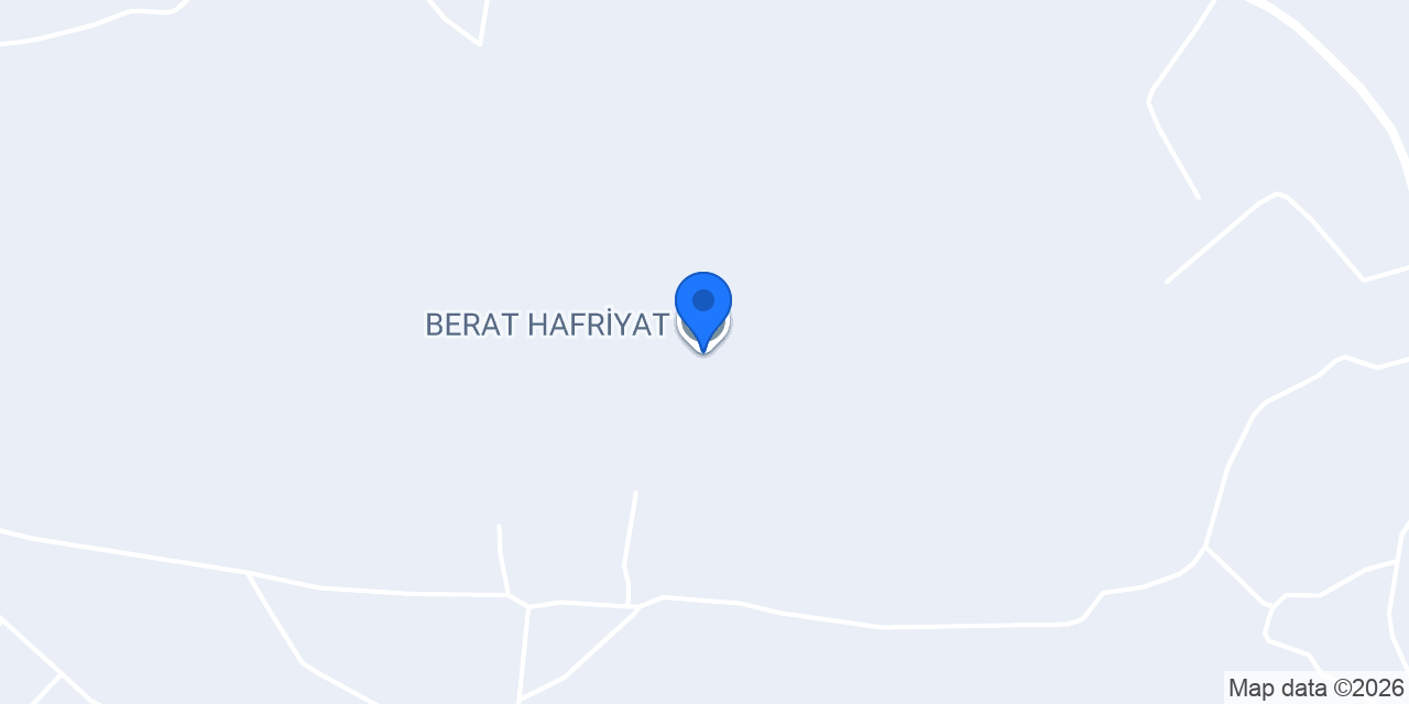 BERAT HAFRİYAT konumu