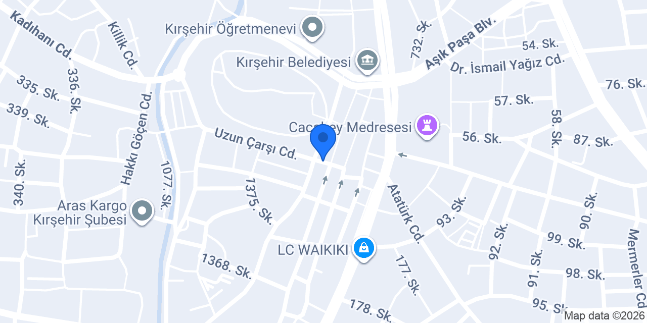 Öz Çelebi Elektrik konumu