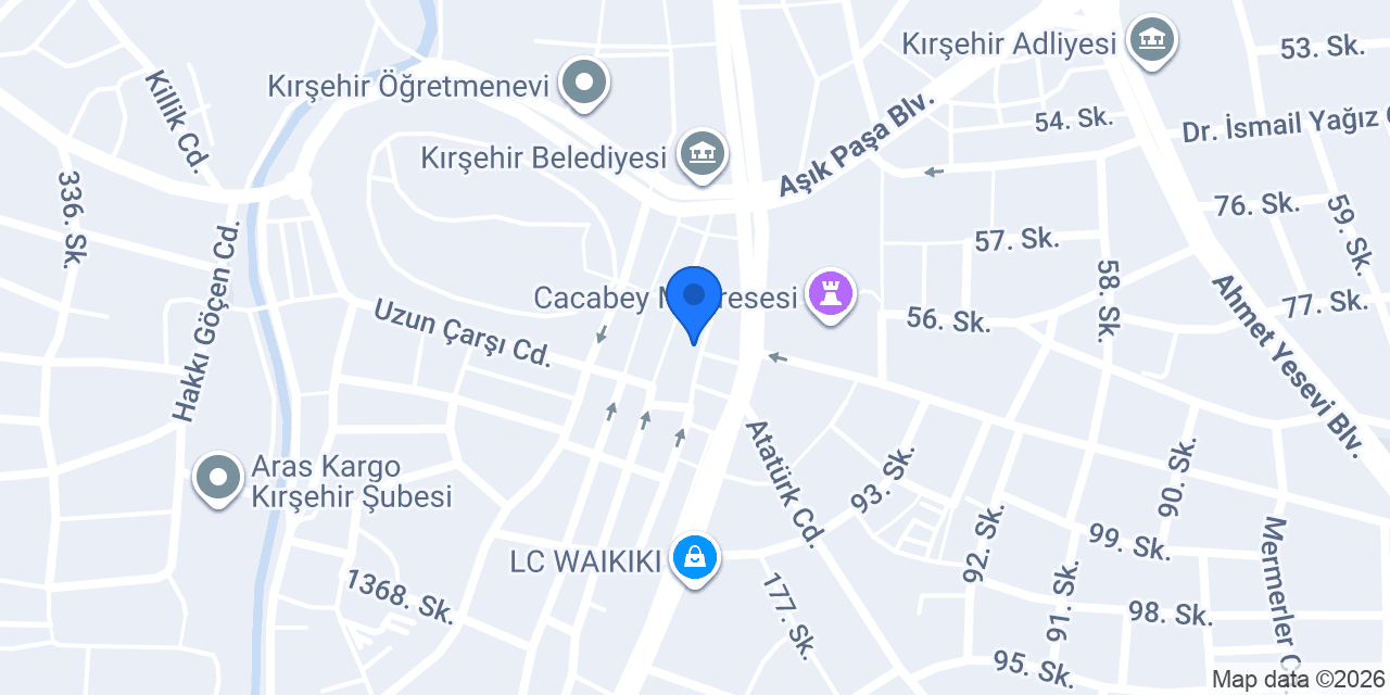 Ertem Konfeksiyon konumu