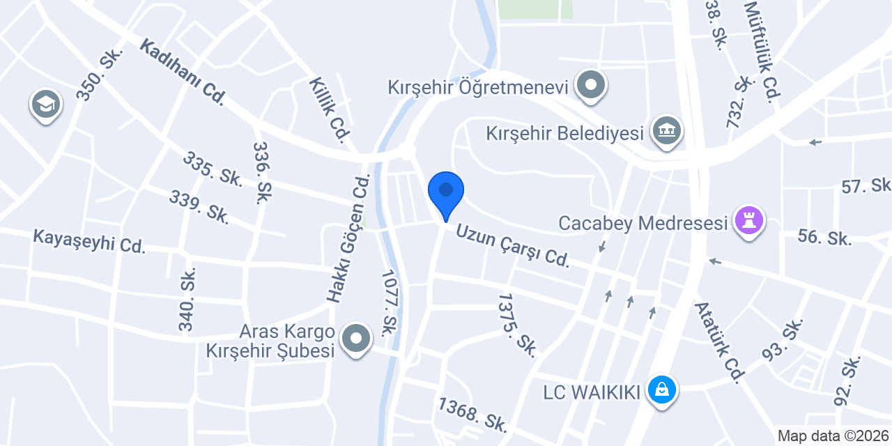 Coşkuner Elektrik konumu