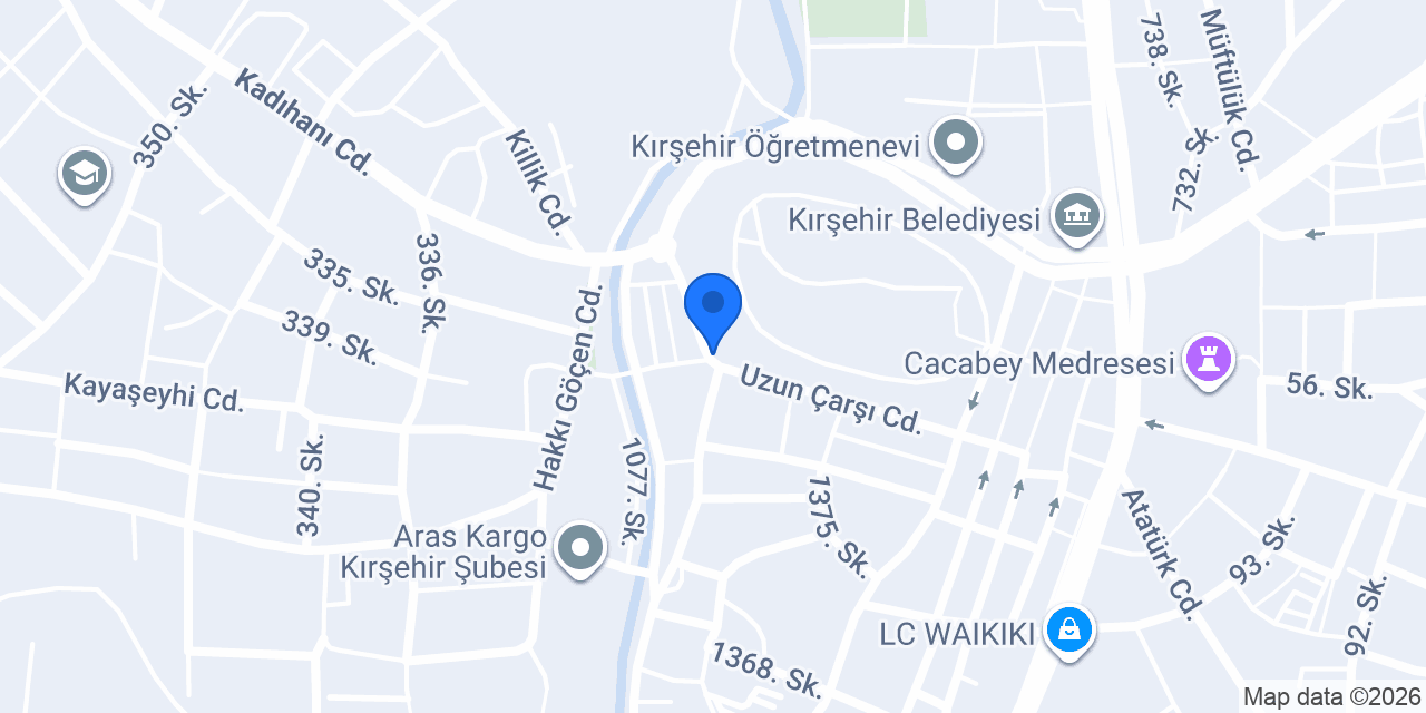 Yeni Bulut Eczanesi konumu