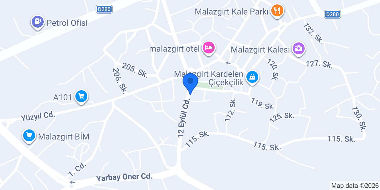 Merinos Turanlar Mobilya konumu