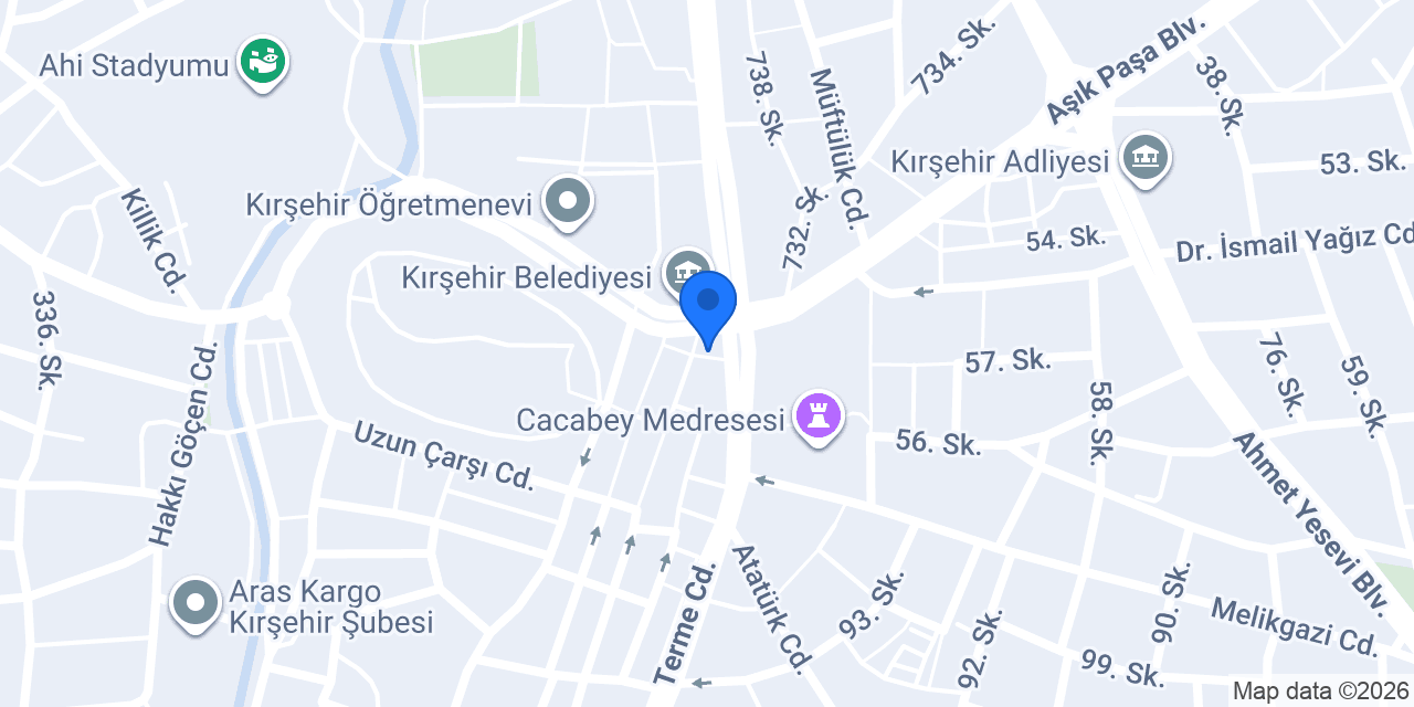 Gökbulut Eczanesi konumu