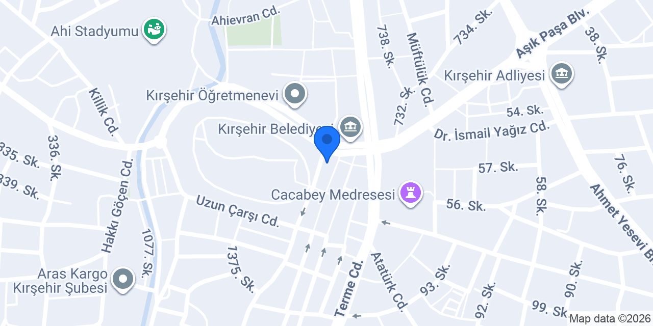 Merkez Taksi konumu