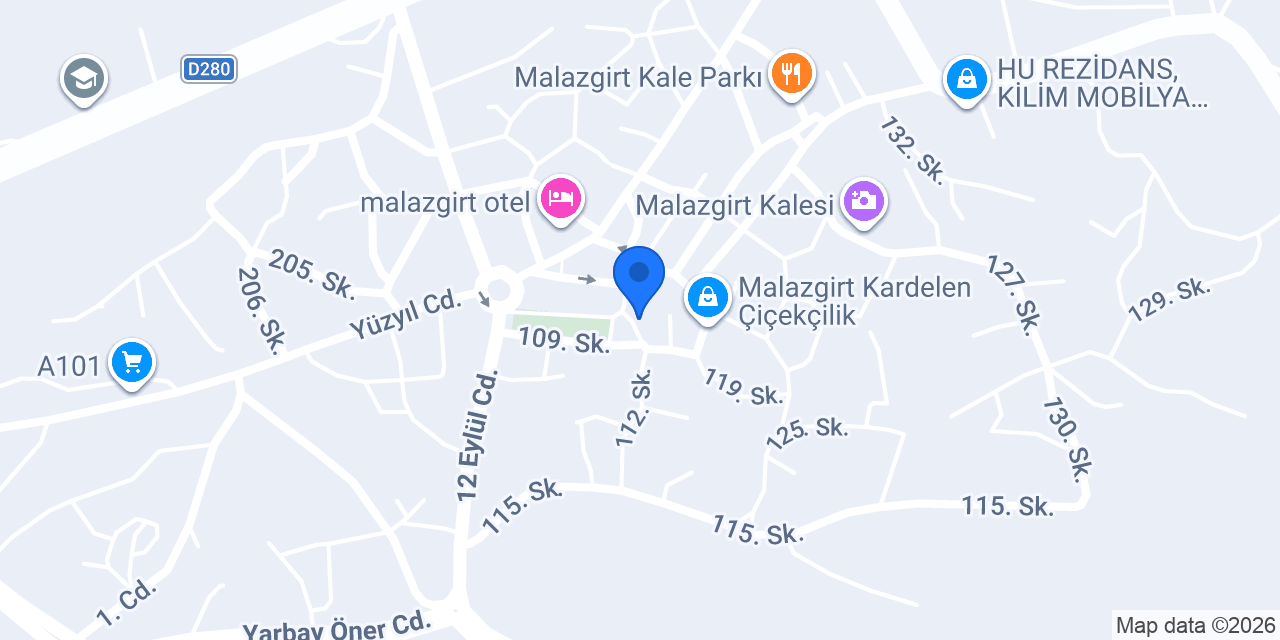 Kebap Center konumu