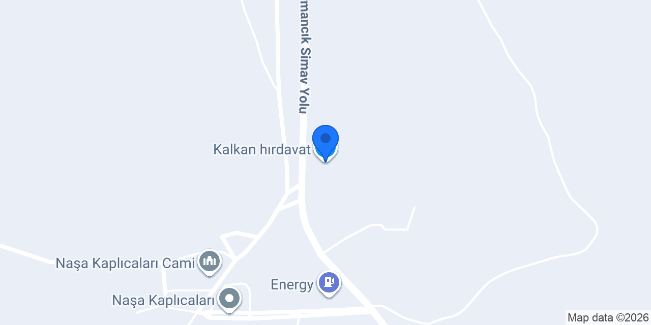 Kalkan hırdavat konumu