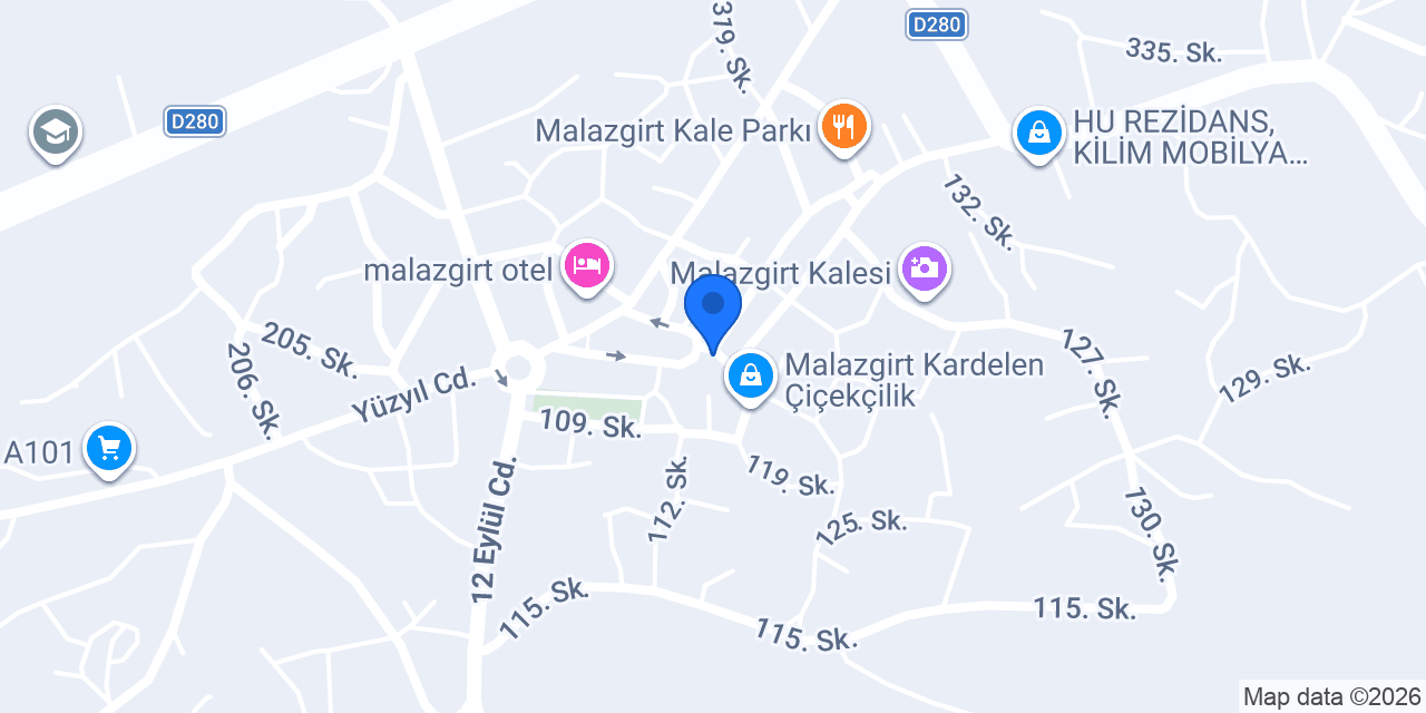 Oses Çiğ Köfte konumu