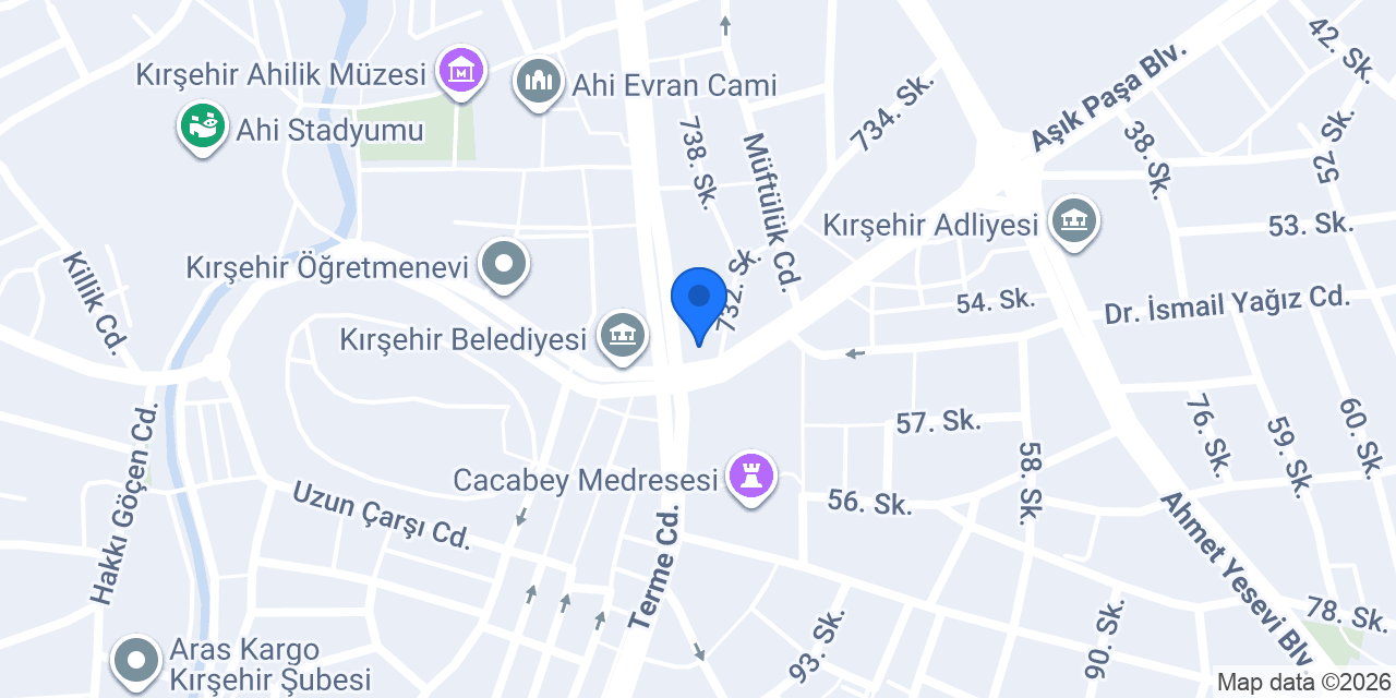 Kadiroğlu Hotel konumu