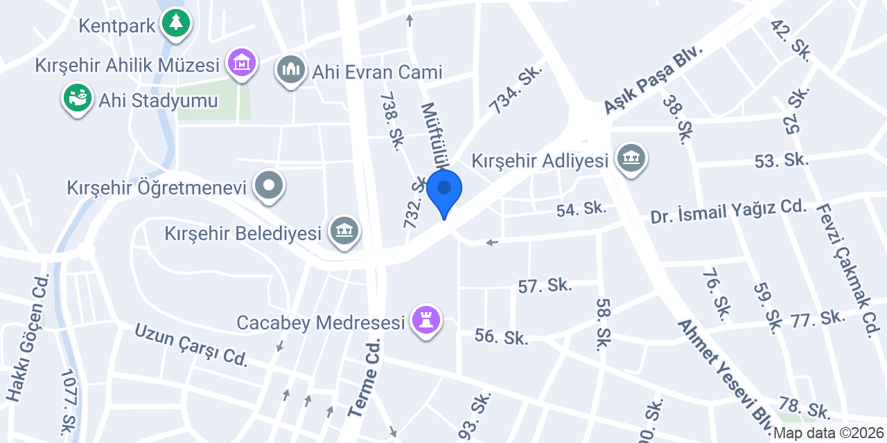 Akgül Eczanesi konumu