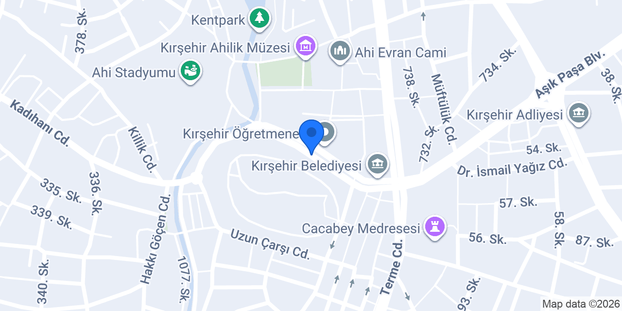 Safir Çiçekçilik konumu