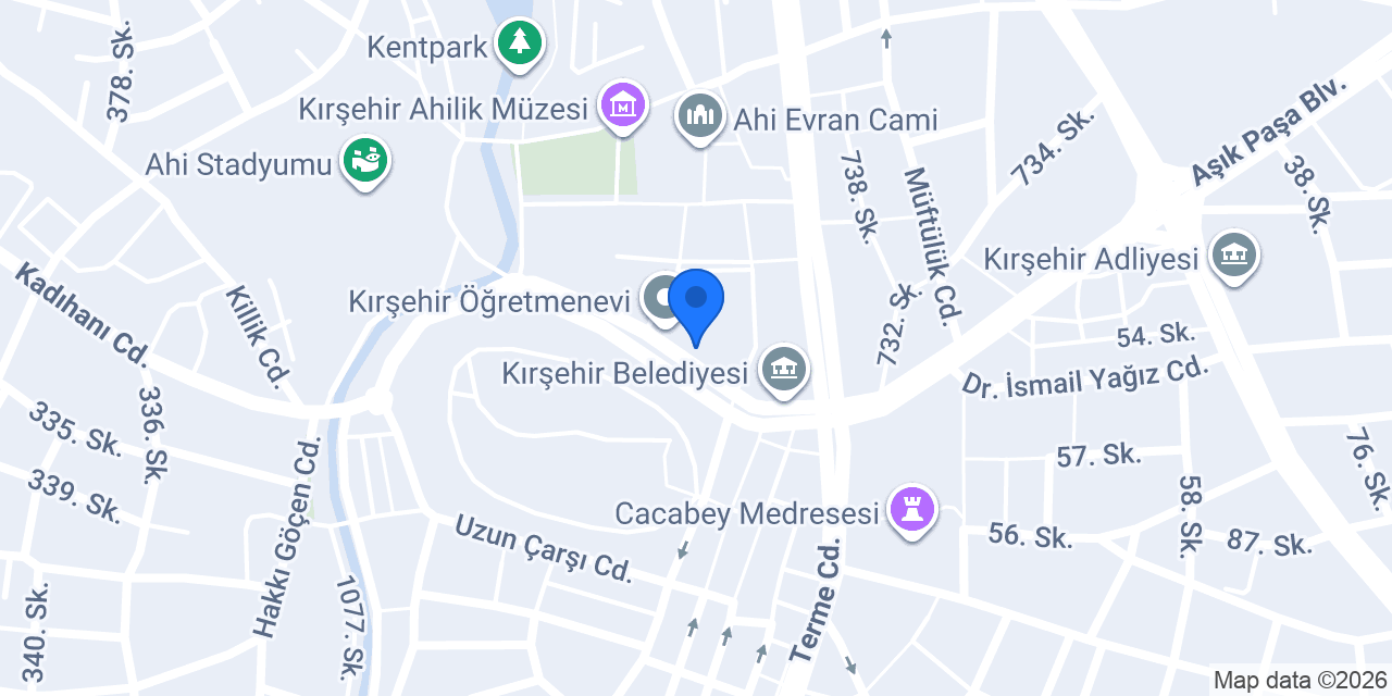 Kırşehir Manitou kiralama konumu