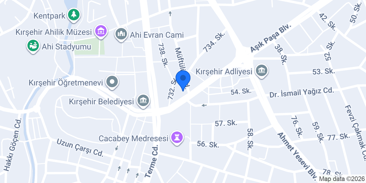 Şanal Kırşehir konumu