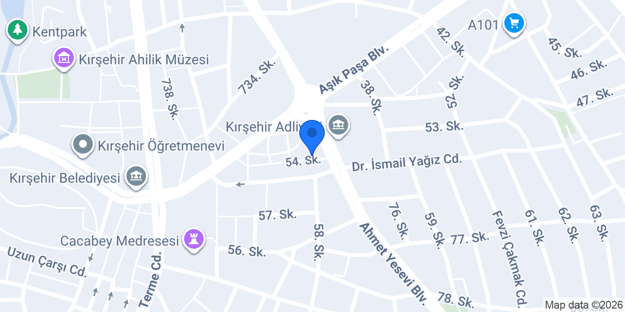 Metin Hukuk Bürosu konumu