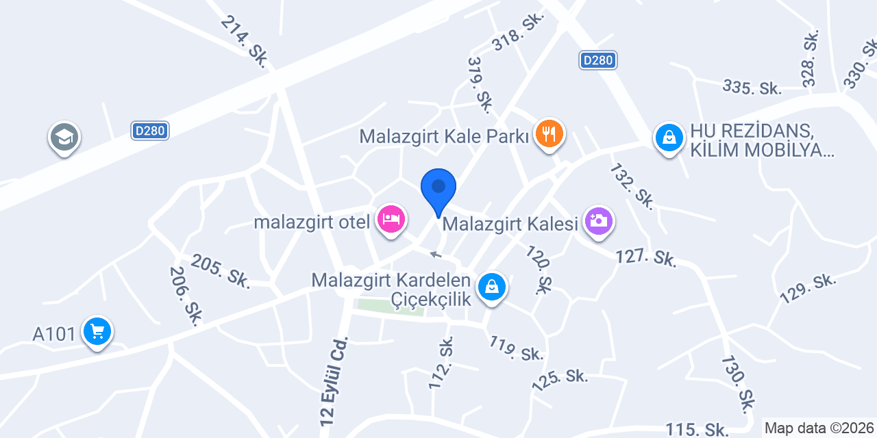 Ptt-malazgirt Şubesi konumu