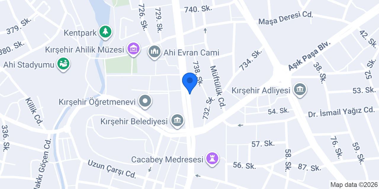 SÜSLÜ TAKI konumu