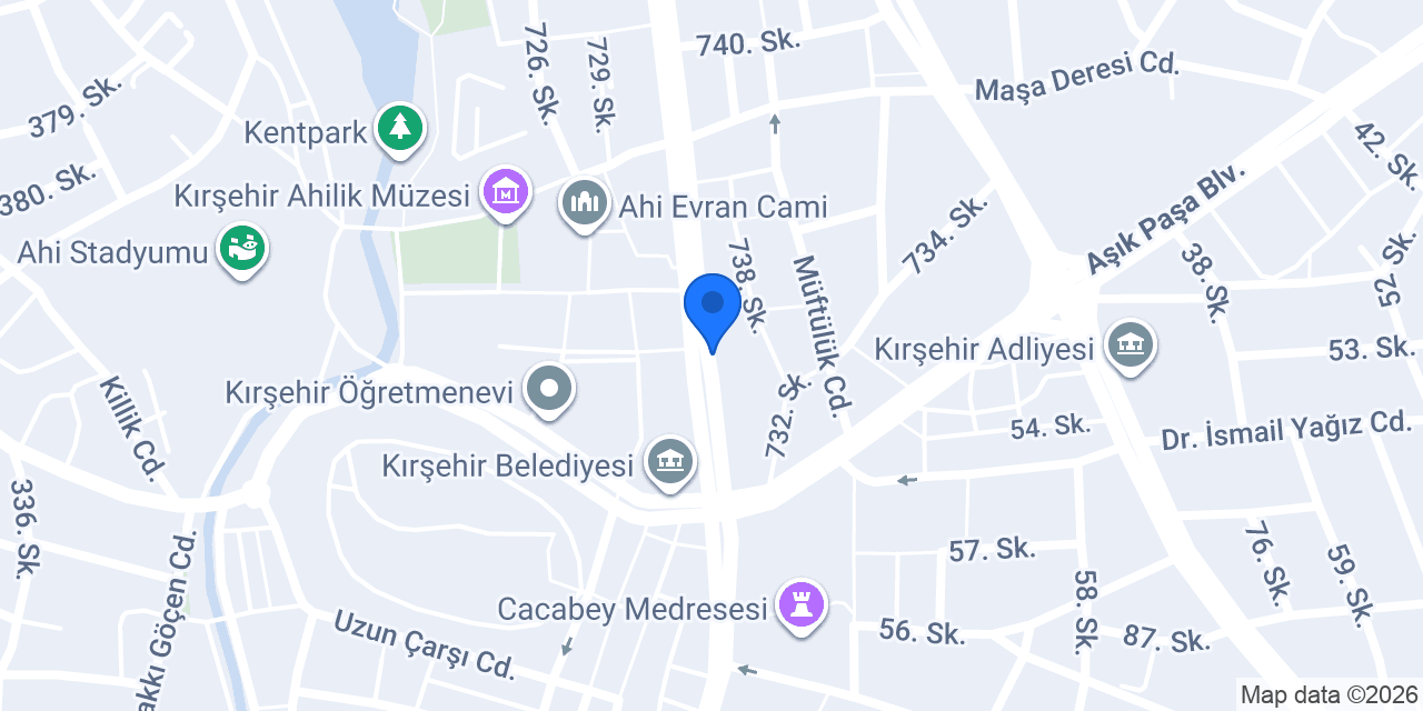 Doç Dr Mustafa Avcu Kliniği konumu