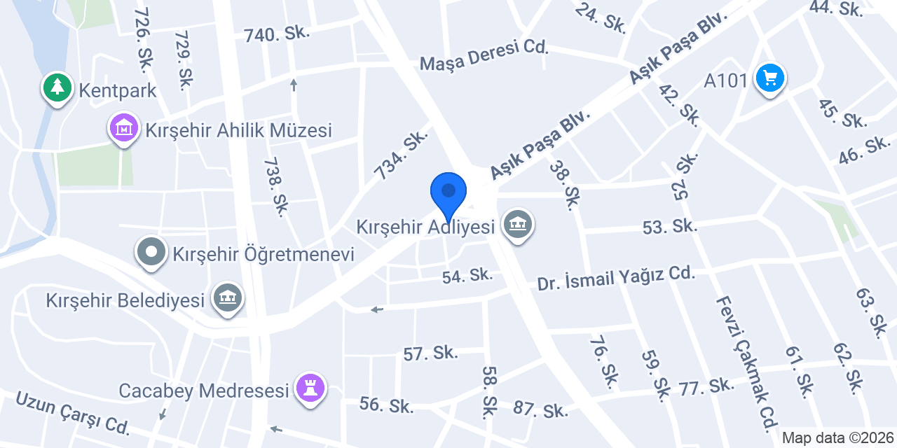 BALLI EMLAK KIRŞEHİR konumu