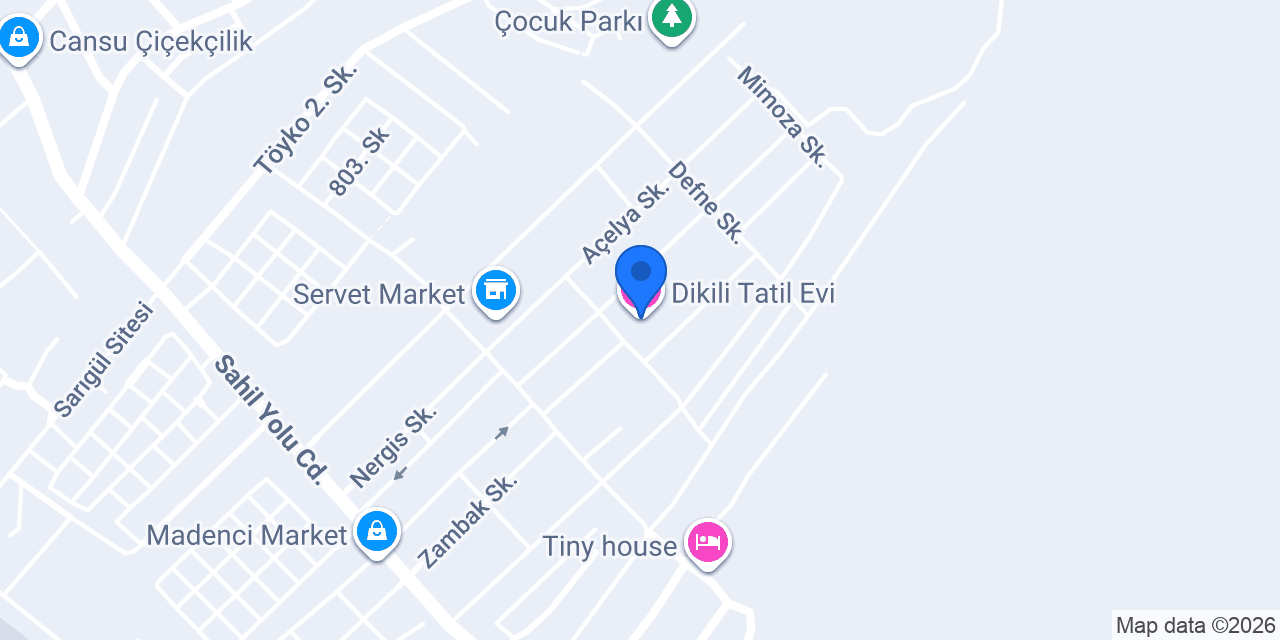 Dikili Tatil Evi konumu