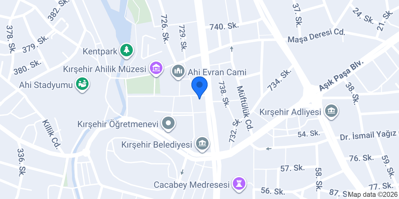 Çankaya bay bayan terzi ve moda evi konumu