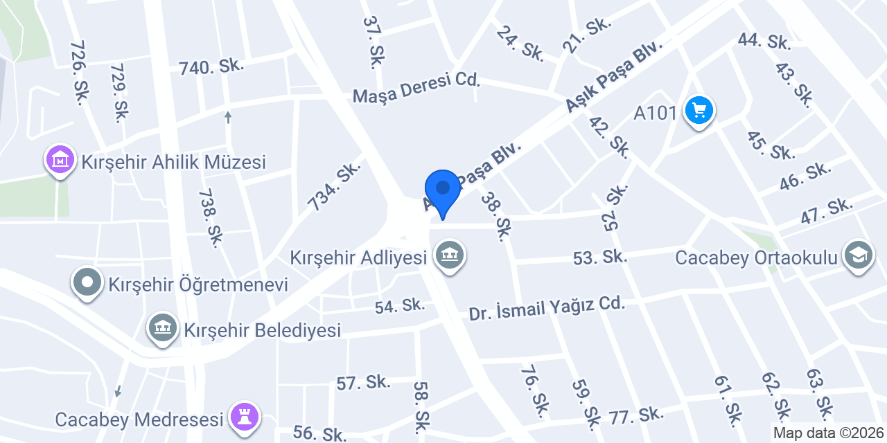 Av.Fatma Tahılar konumu