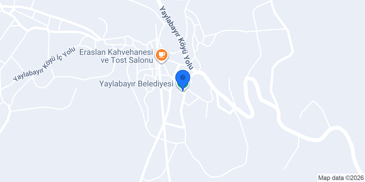 Yaylabayır Belediyesi konumu