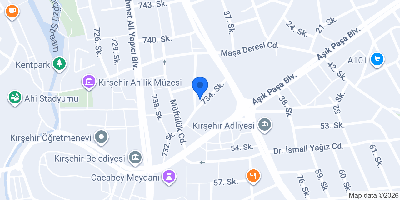 Kırşehir Kent Temizlik konumu