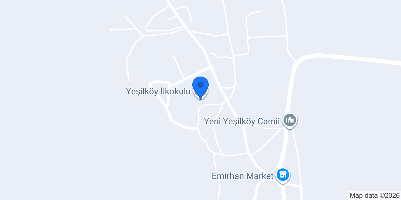 Yeşilköy İlkokulu konumu