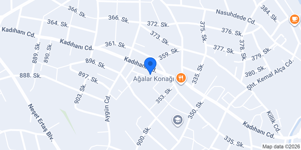 Kırşehir Ticaret Meslek Lisesi konumu