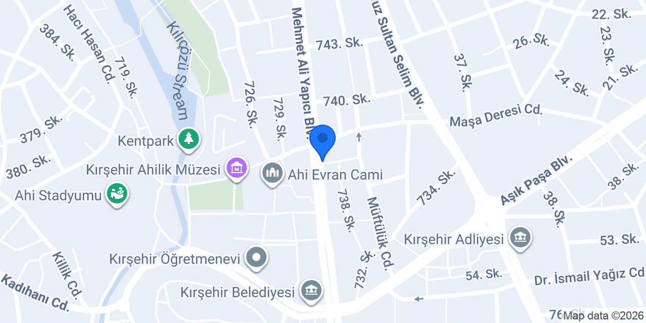 Griffin Kırşehir konumu