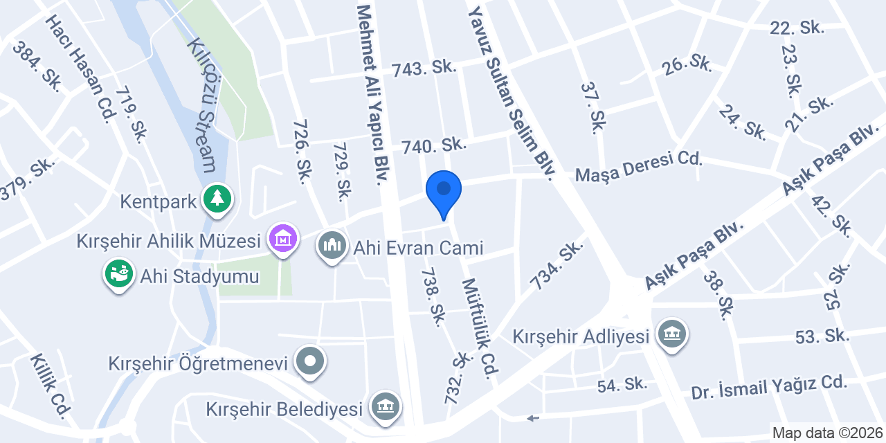 Cingöz Kuaför konumu