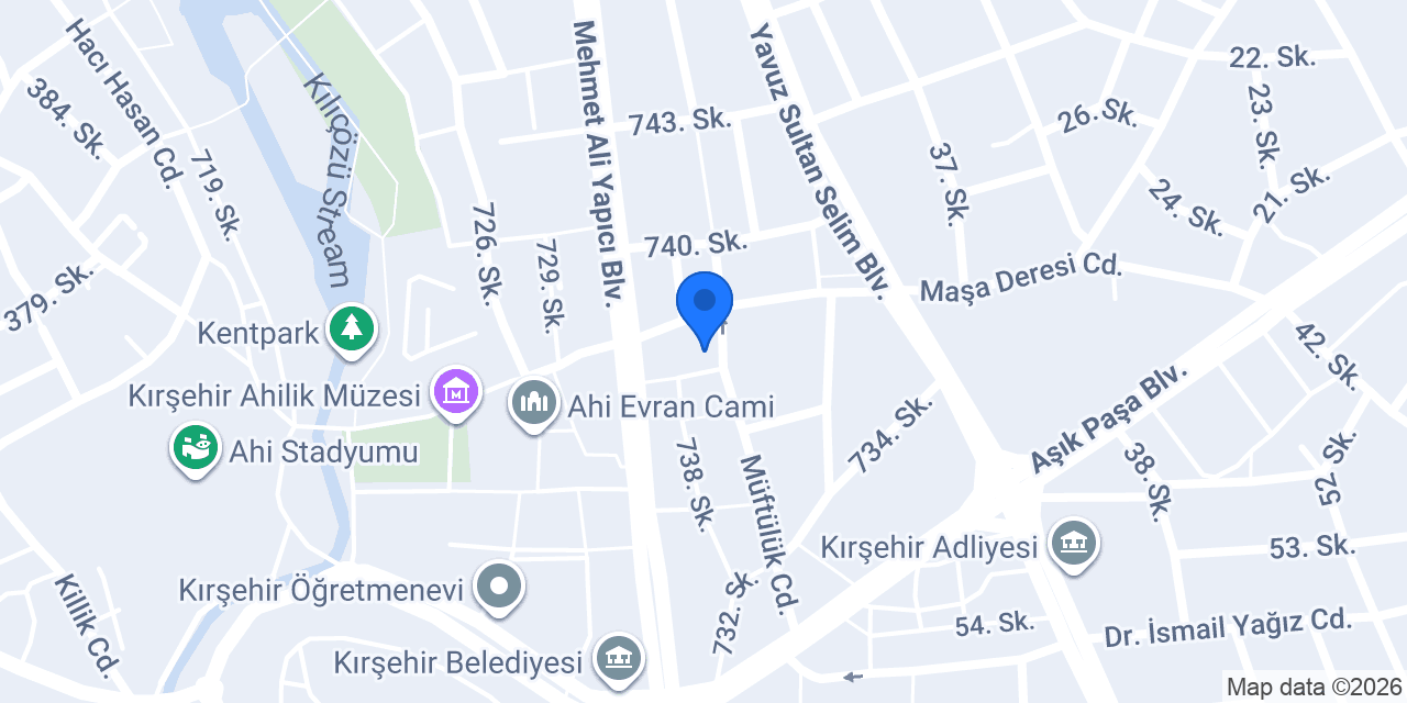 Güzel kasap konumu