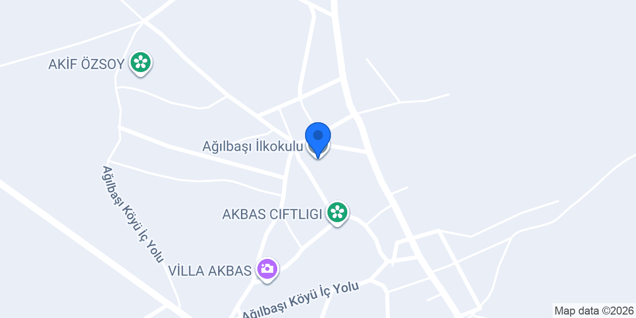 Ağılbaşı İlkokulu konumu