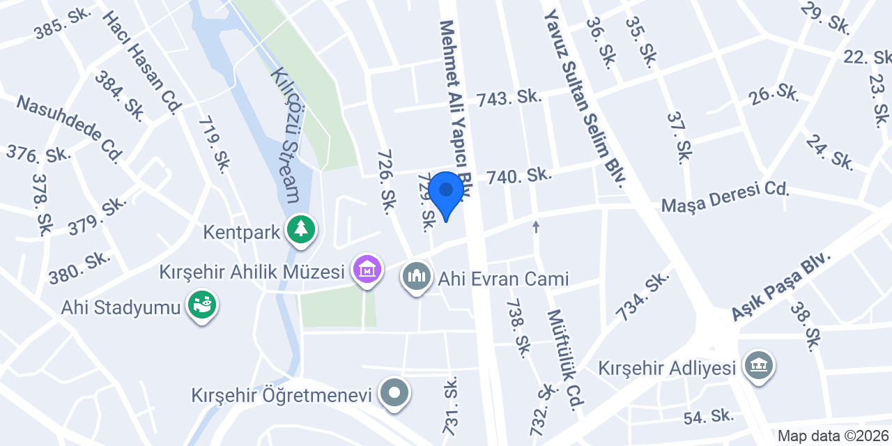 Ahi Turizm konumu