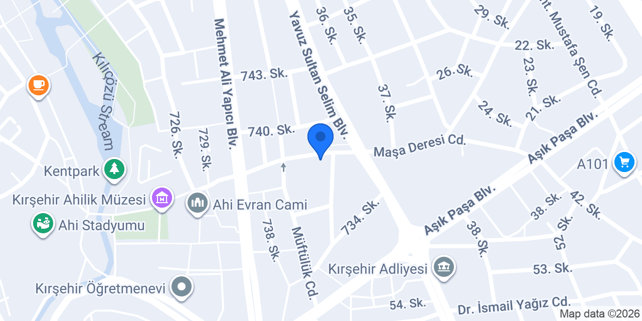 Trendcep Kırşehir konumu