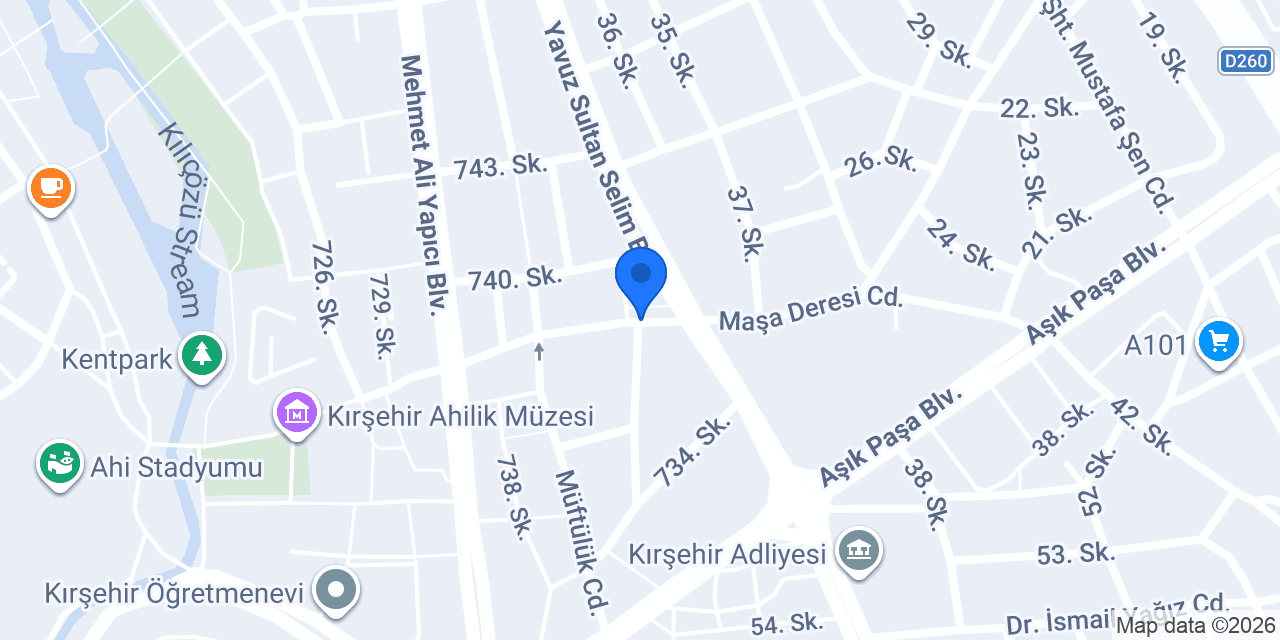 AHİ KALORİFER DOĞALGAZ SU TESİSATI konumu
