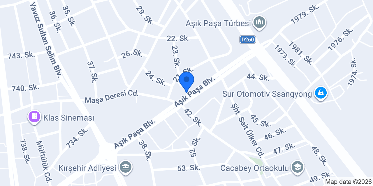 Büyük Pastırmacı konumu