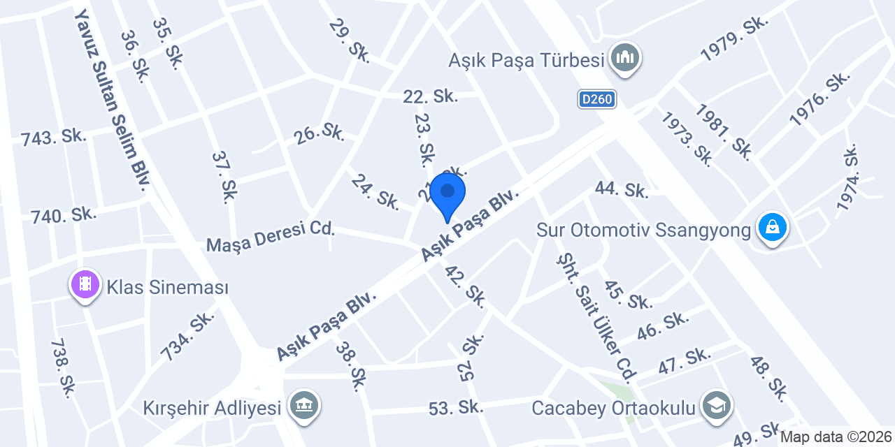 Sungu Turizm konumu