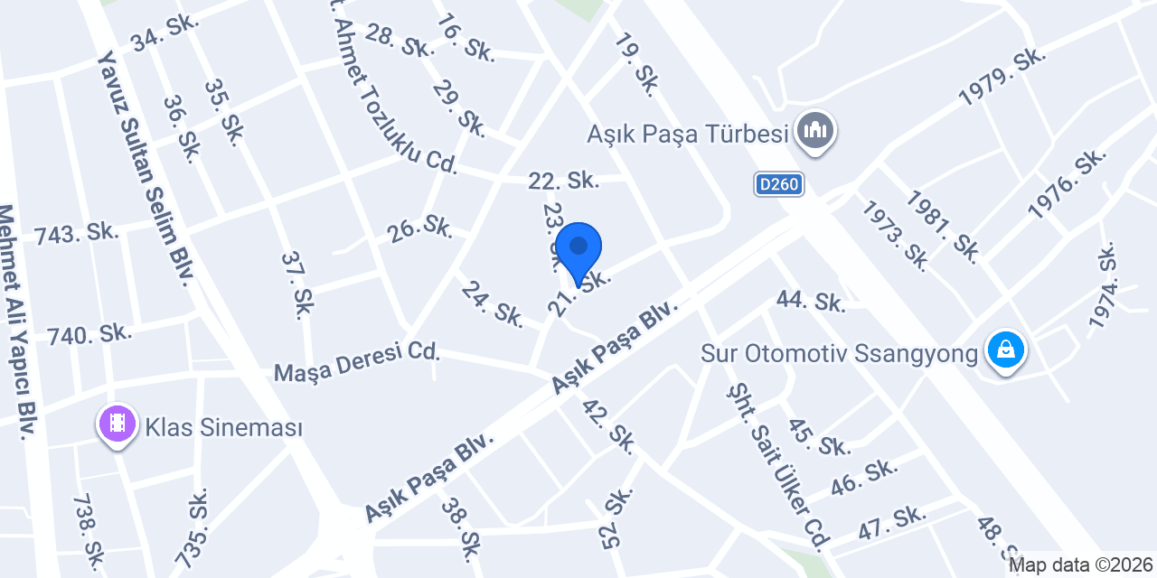 Şekerbank Kırşehir konumu